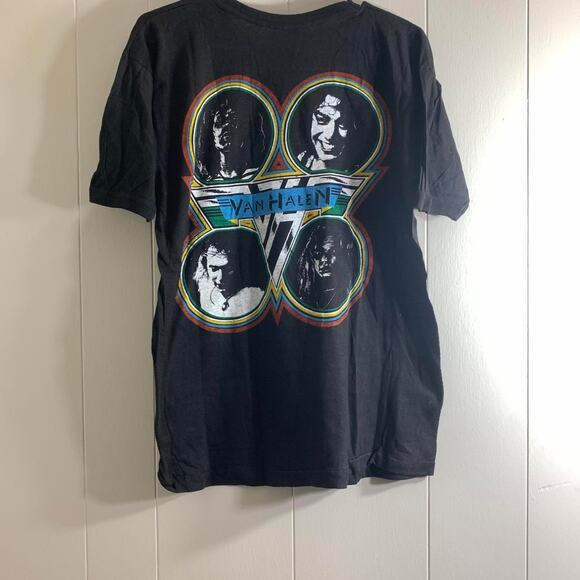 vintage 1979 VAN HALEN Tour double sided single stitch graphic tee shirt LARGE - Picture 6 of 8